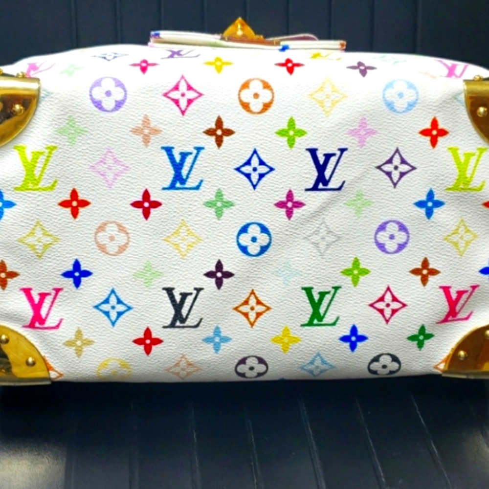 🦄✨RARE✨🦄 LV Speedy 30  Boston Bag Monogram Multicolore
